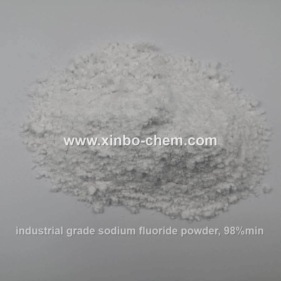 industrial grade sodium fluoride powder 98%min